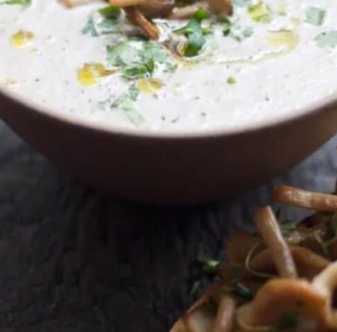 Jamie Oliver Cream of Mushroom Soup