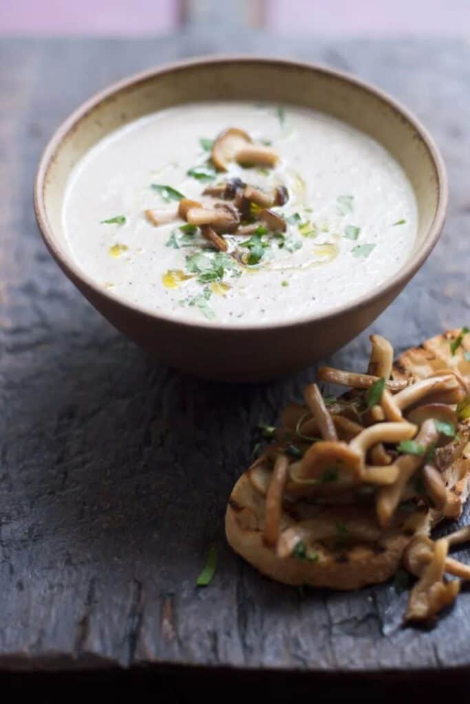 Jamie Oliver Cream of Mushroom Soup Recipe