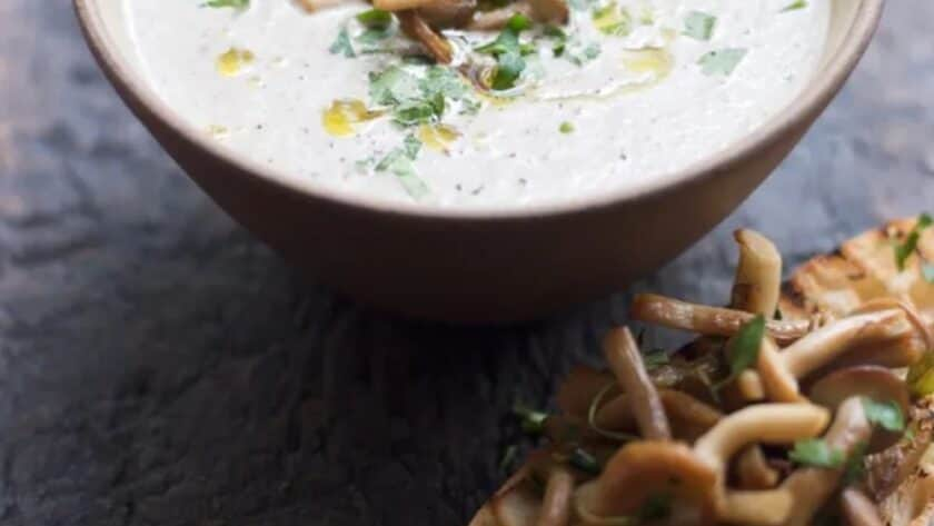 Jamie Oliver Cream of Mushroom Soup