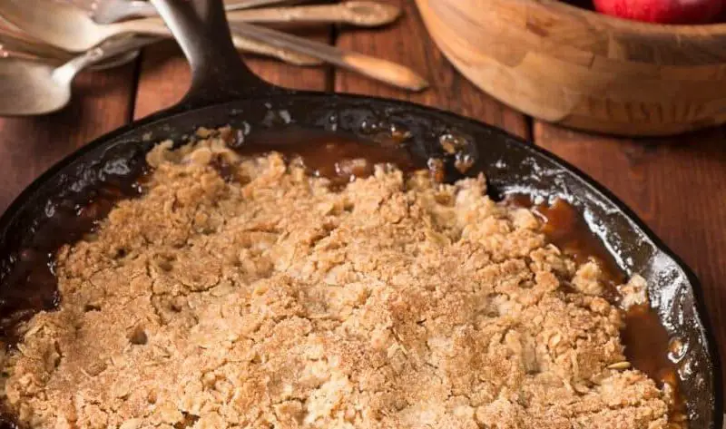 Jamie Oliver Gluten-Free Apple Crumble