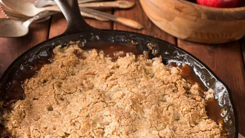 Jamie Oliver Gluten-Free Apple Crumble