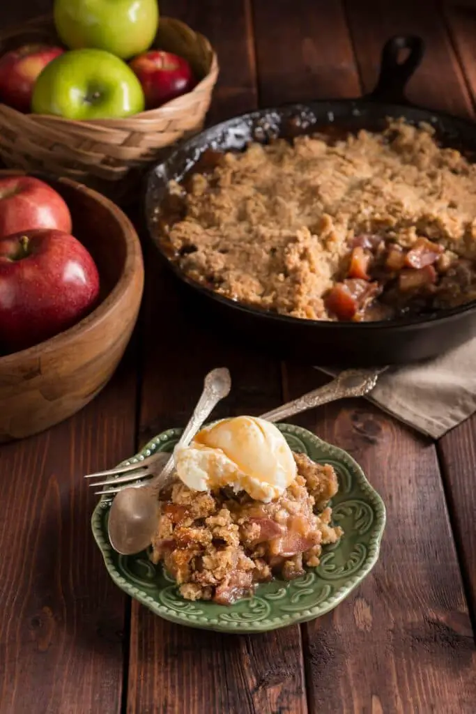 Jamie Oliver Gluten-Free Apple Crumble