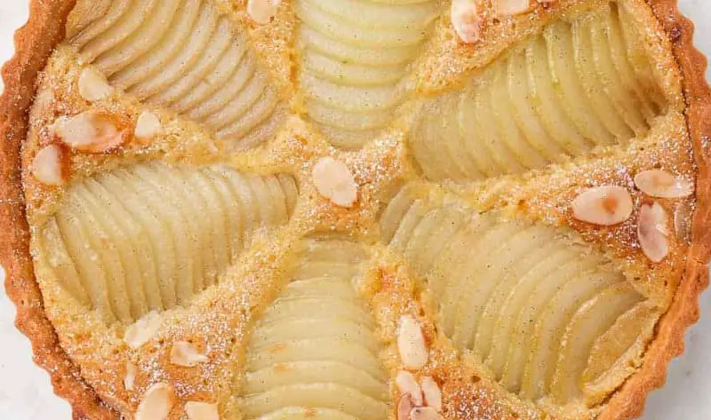 Pear and Almond Tart Jamie Oliver