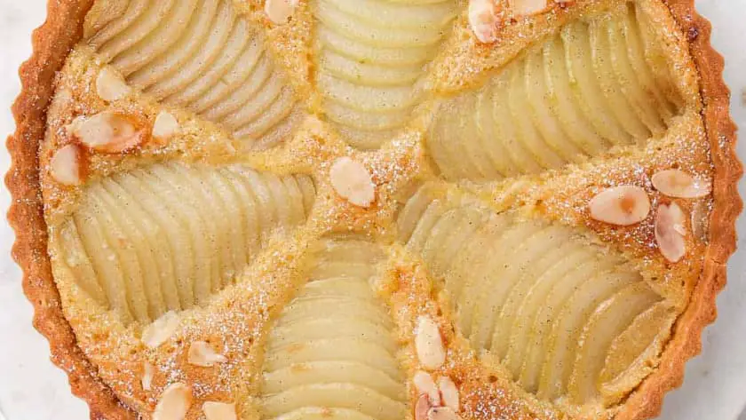 Pear and Almond Tart Jamie Oliver