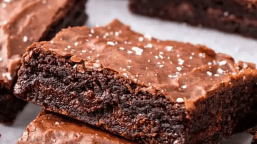 Jamie Oliver Salted Caramel Brownies