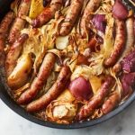 Nigella Sausage Tray Bake Recipe