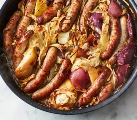 Jamie Oliver Sausage Tray Bake 5 Ingredients