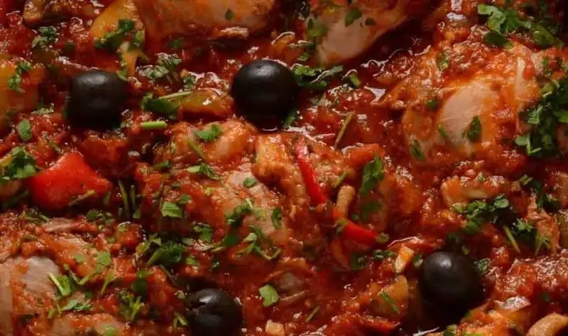 Jamie Oliver Slow Cooker Chicken Cacciatore