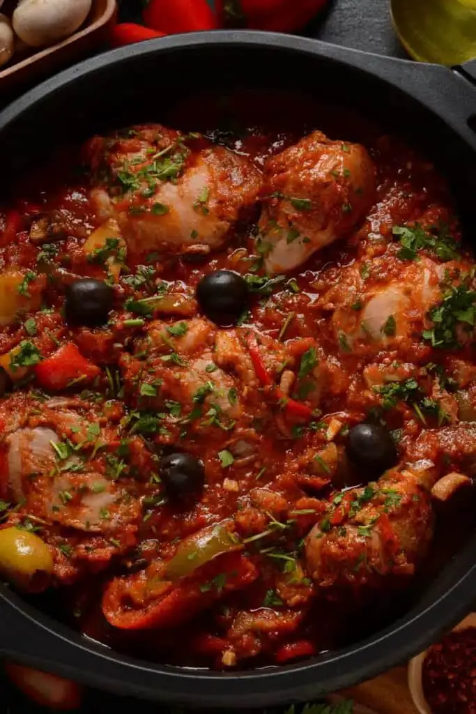 Jamie Oliver Slow Cooker Chicken Cacciatore Recipe