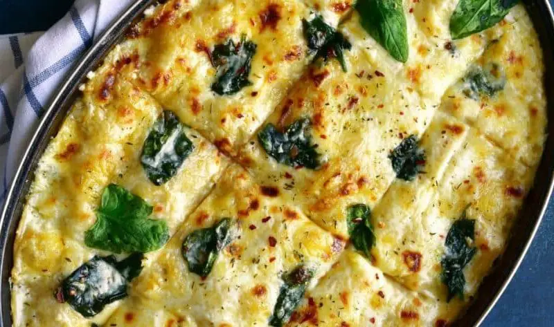 Jamie Oliver Spinach and Ricotta Lasagne