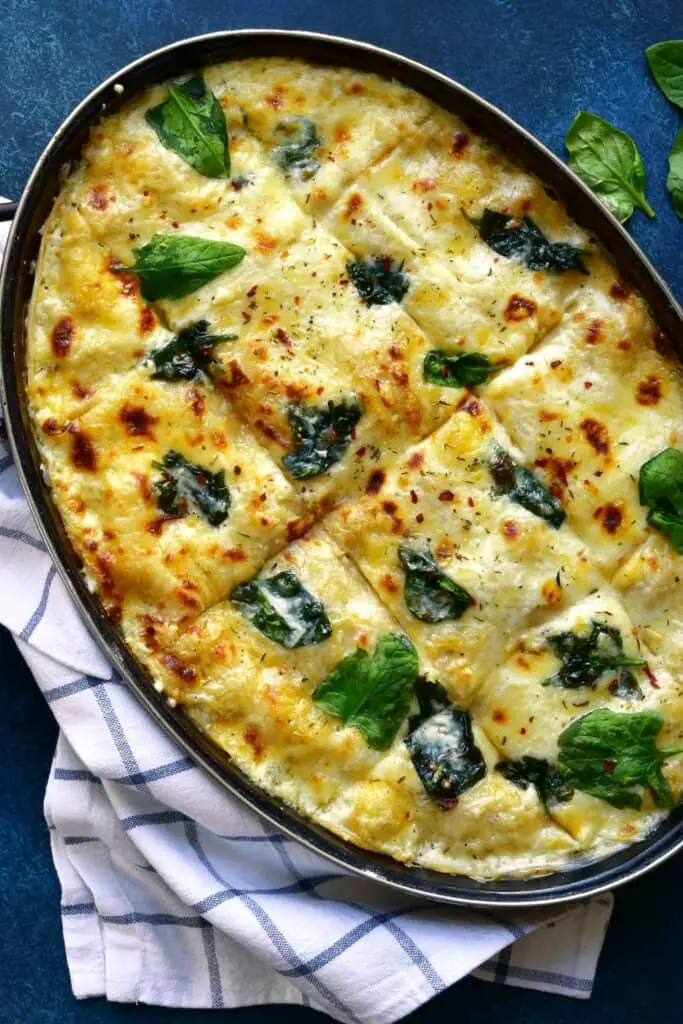 Jamie Oliver Spinach and Ricotta Lasagne