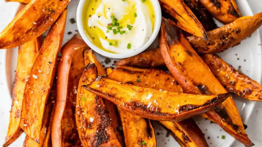 Jamie Oliver Sweet Potato Wedges