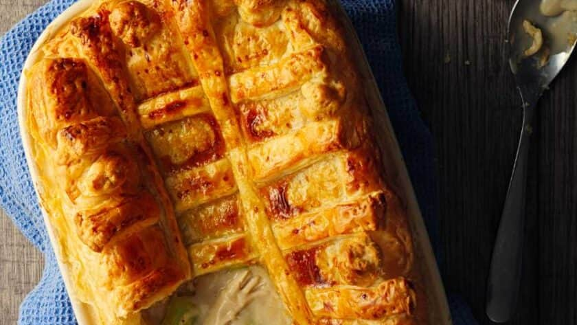 Jamie Oliver Turkey Ham and Leek Pie