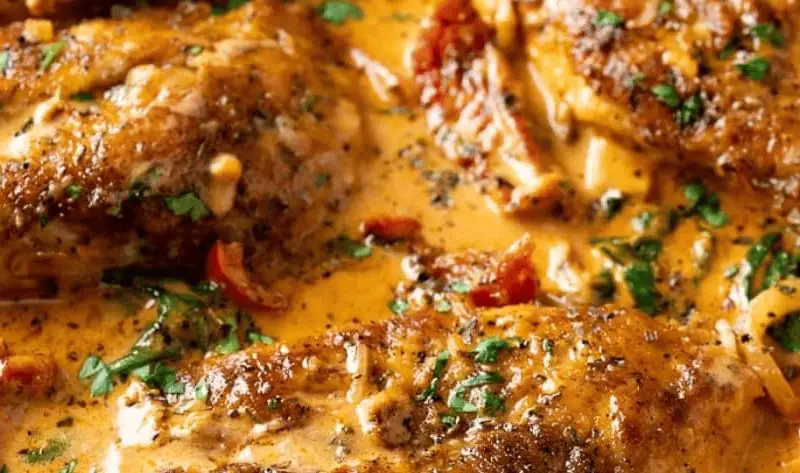 Jamie Oliver Tuscan chicken