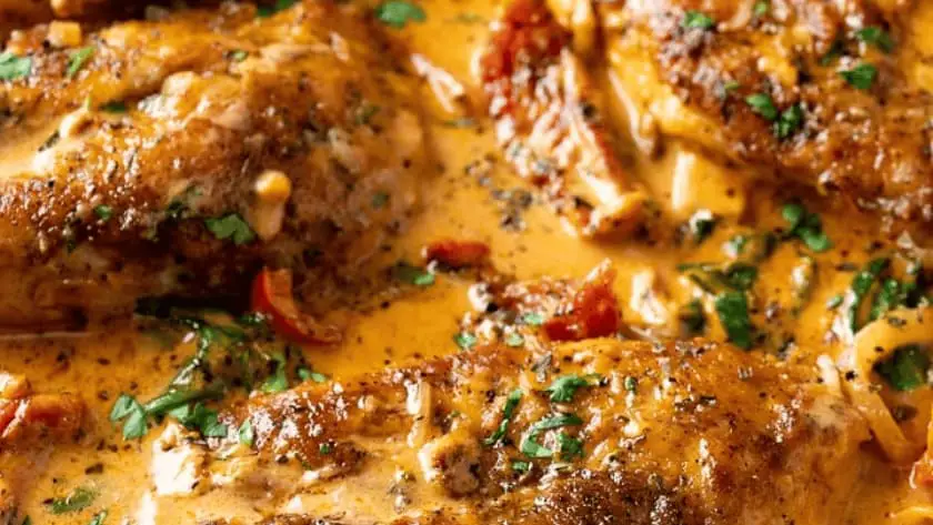 Jamie Oliver Tuscan chicken