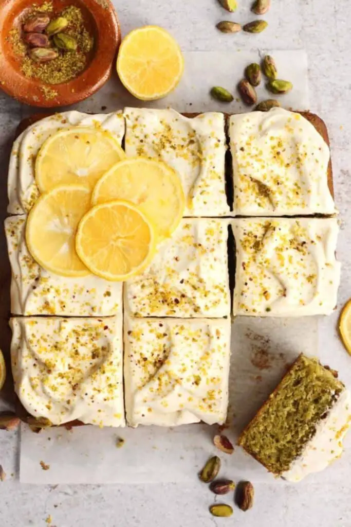 Mary Berry Lemon and Pistachio Cake