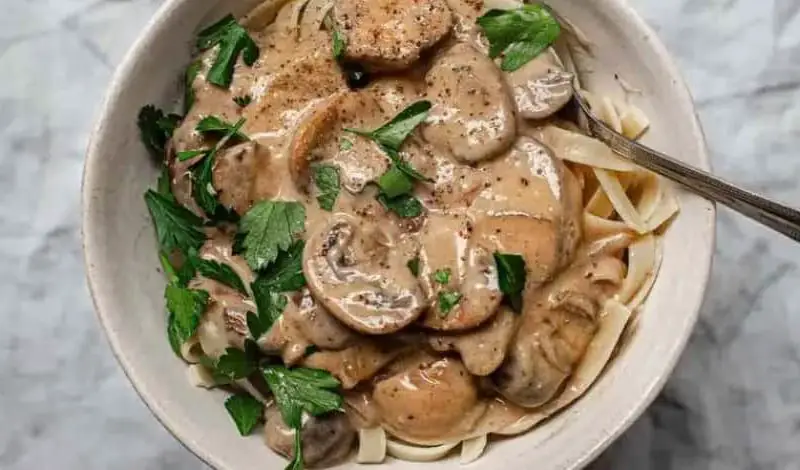 Mary Berry Mushroom Stroganoff 