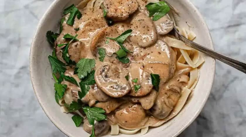 Mary Berry Mushroom Stroganoff 