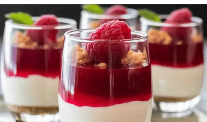 Mary Berry Raspberry Parfait 