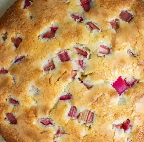 Mary Berry Rhubarb Cake