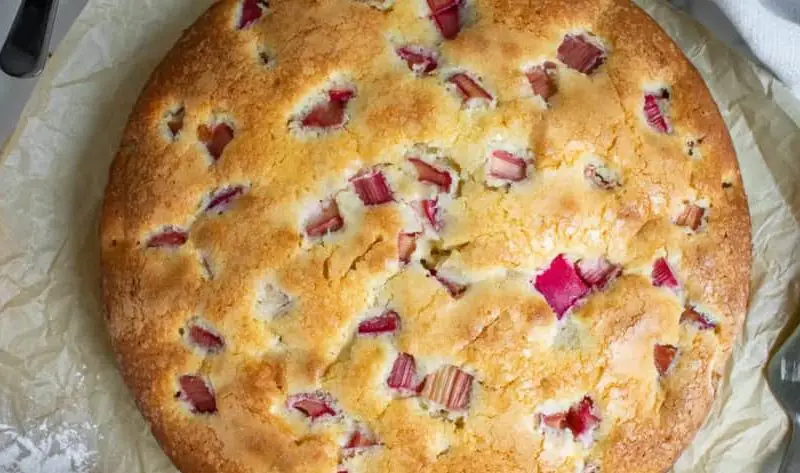 Mary Berry Rhubarb Cake