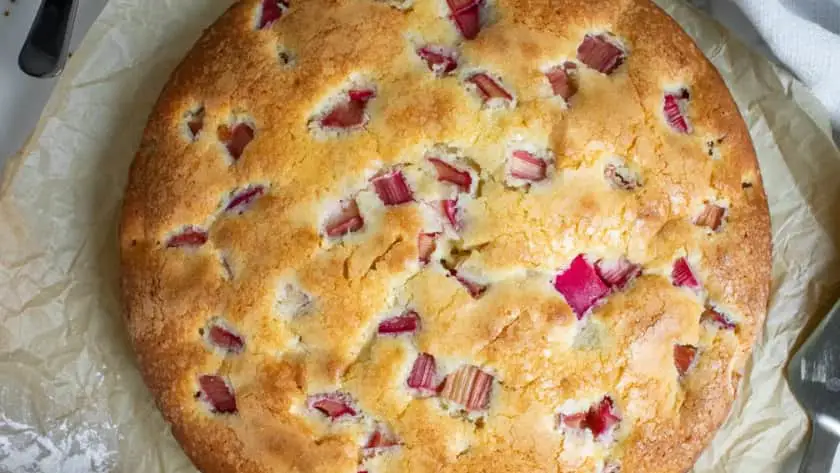 Mary Berry Rhubarb Cake