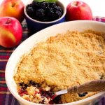 Nigella Apple and Blackberry Crumble