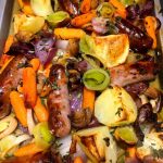 Nigella Sausage Tray Bake