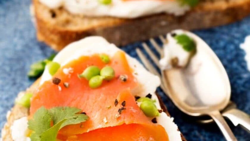 Nigella Smoked Salmon Starters