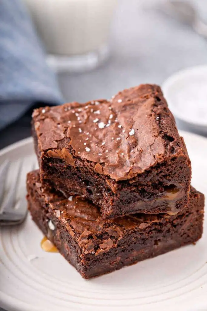 Salted Caramel Brownies Jamie Oliver