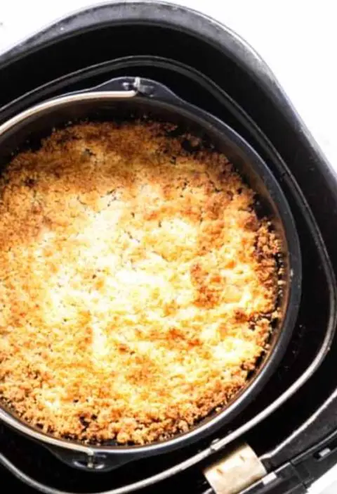 Air Fryer Apple Crumble