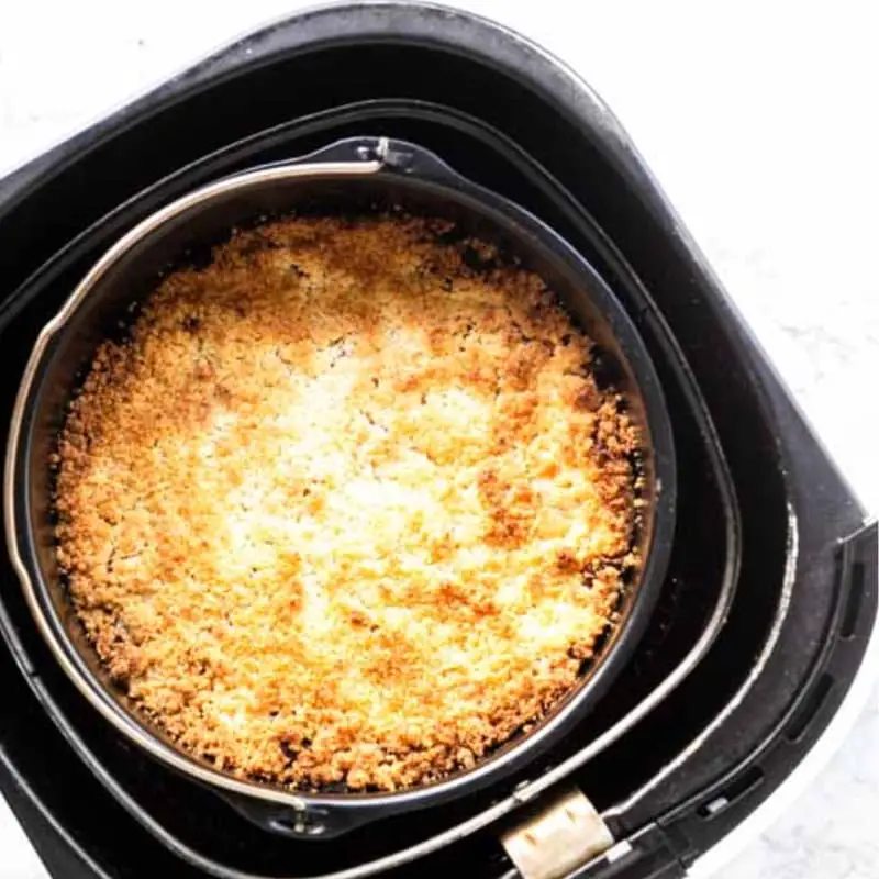 Air Fryer Apple Crumble