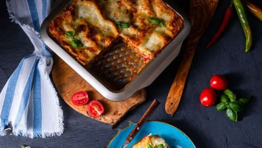 Hairy Bikers Roasted Vegetable Lasagne