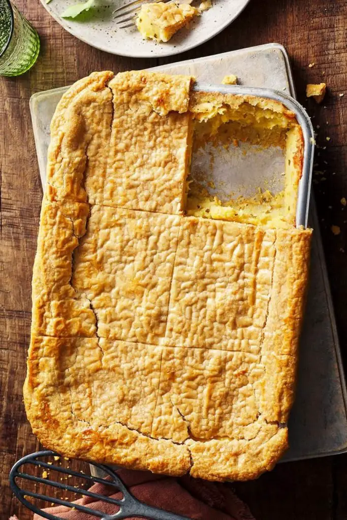 James Martin Cheese Onion And Potato Pie recipe