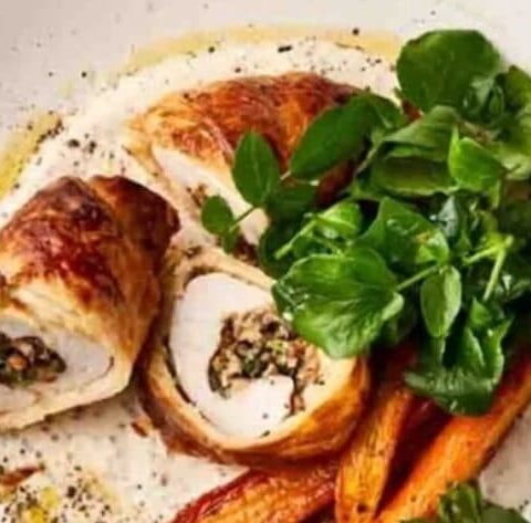 Jamie Oliver Air Fryer Chicken in Pastry