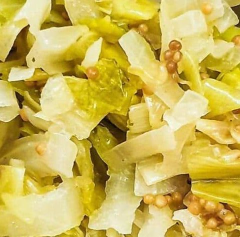 Jamie Oliver Cabbage and Leeks 