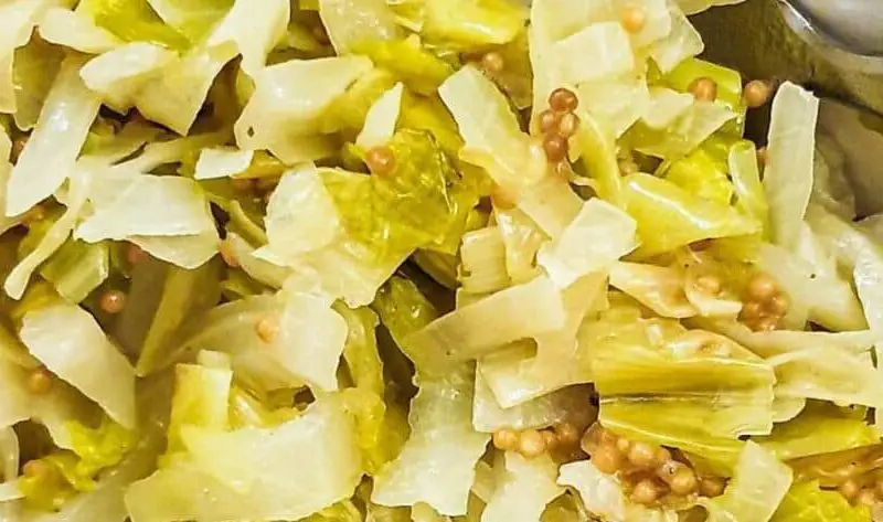 Jamie Oliver Cabbage and Leeks 