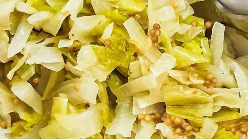 Jamie Oliver Cabbage and Leeks 