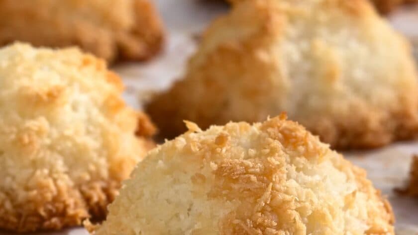 Jamie Oliver Coconut Macaroons