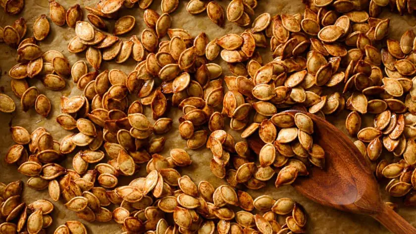 Jamie Oliver Roasted Pumpkin Seeds