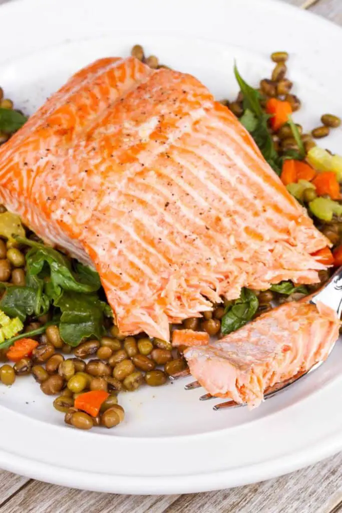 Jamie Oliver Salmon And Lentils