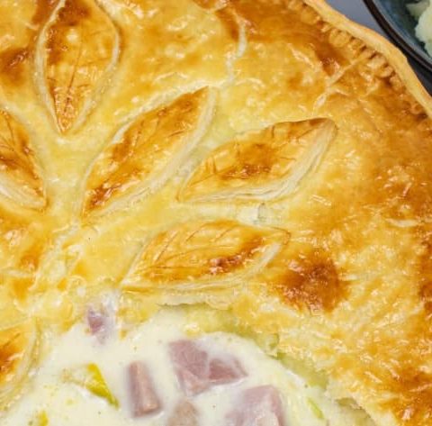 John Torode Chicken Leek and Mushroom Pie