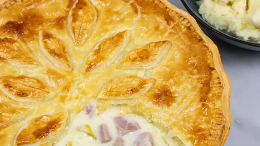 John Torode Chicken Leek and Mushroom Pie