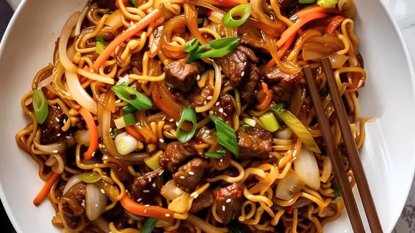 Mary Berry Beef Chow Mein