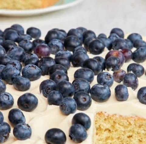 Mary Berry Blueberry Traybake