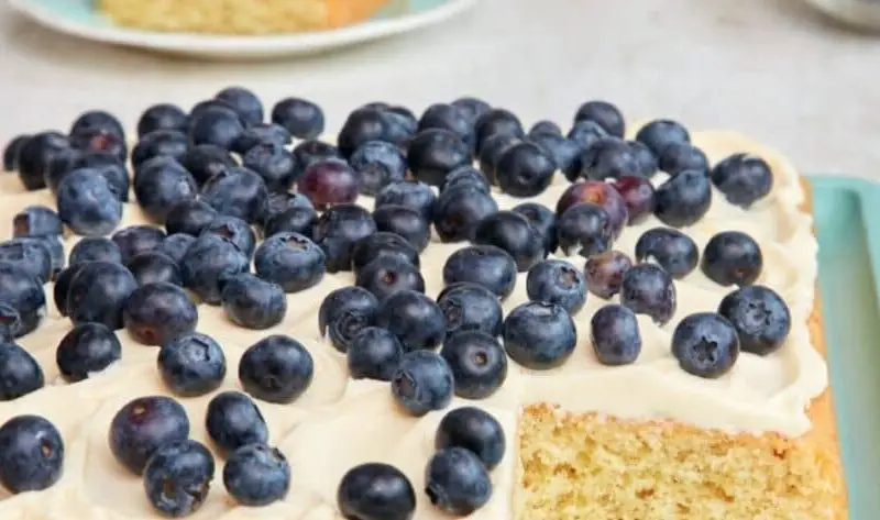 Mary Berry Blueberry Traybake