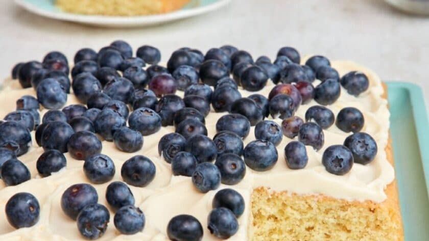 Mary Berry Blueberry Traybake