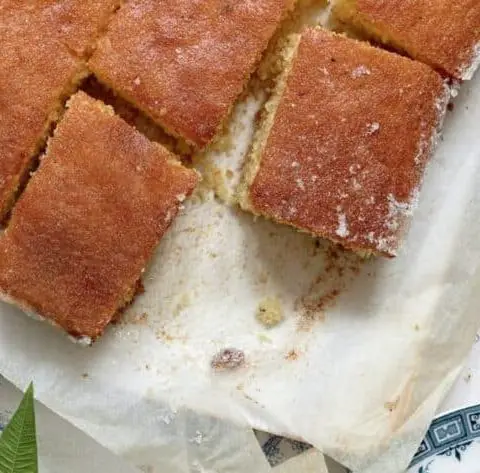 Mary Berry Lemon Drizzle Traybake