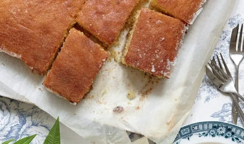 Mary Berry Lemon Drizzle Traybake