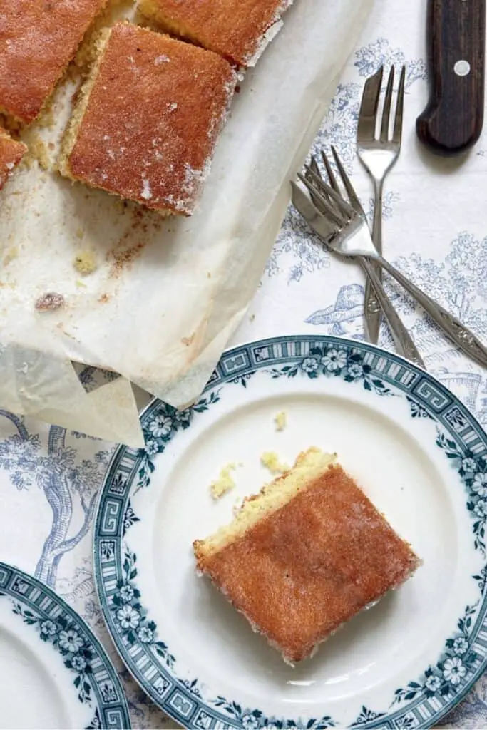 Mary Berry Lemon Drizzle Traybake